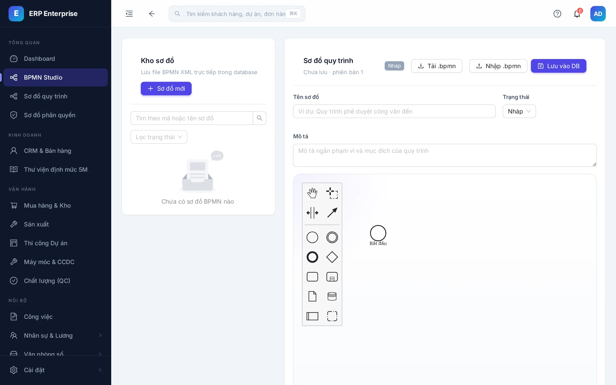 BPMN 2.0 Modeler Studio