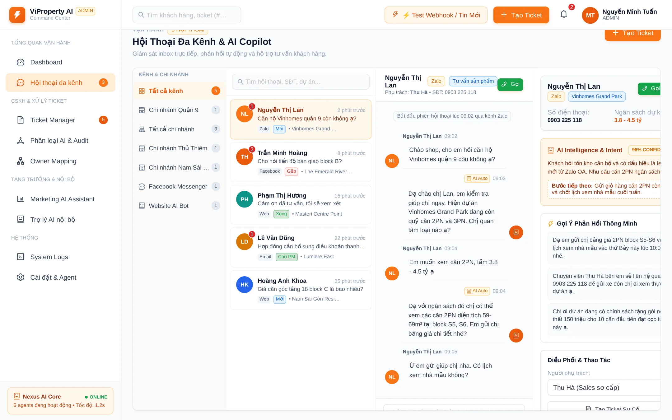 Omnichannel Smart Inbox