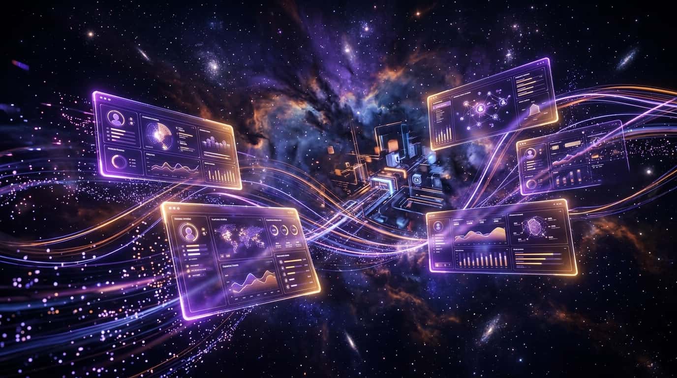 BaseCodingAI 3D Cyber Universe Hero Banner